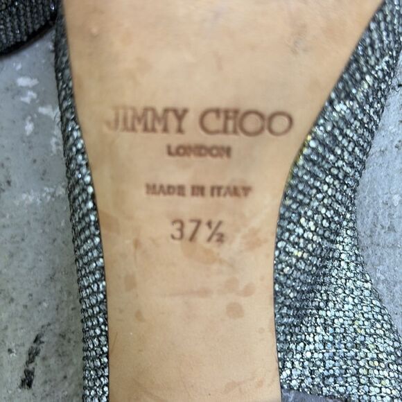 Jimmy Choo glitter and rhinestone platforms - Picture 9 of 9